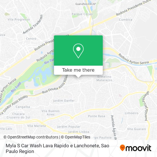Myla S Car Wash Lava Rapido e Lanchonete map