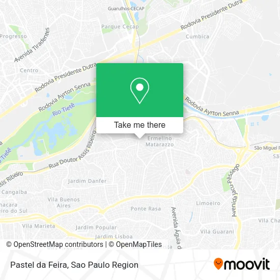 Pastel da Feira map