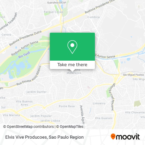 Elvis Vive Producoes map