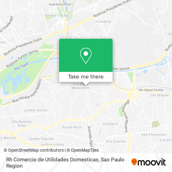 Rh Comercio de Utilidades Domesticas map