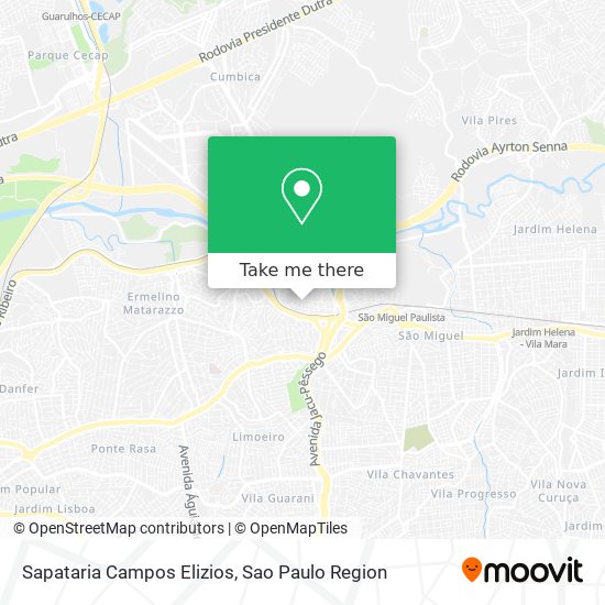 Sapataria Campos Elizios map