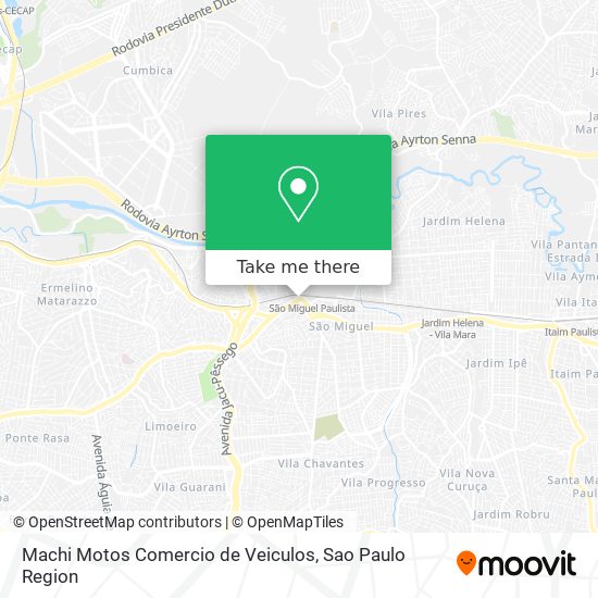 Machi Motos Comercio de Veiculos map