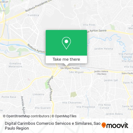 Mapa Digital Carimbos Comercio Servicos e Similares