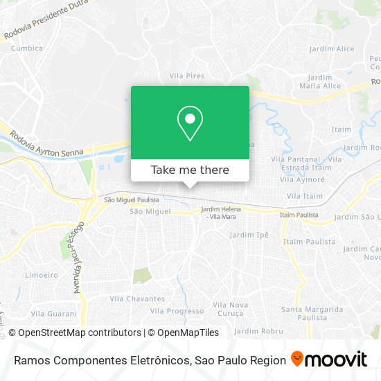 Ramos Componentes Eletrônicos map