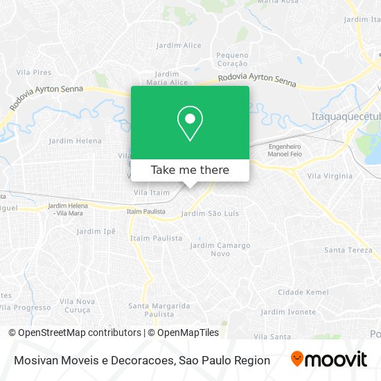 Mosivan Moveis e Decoracoes map