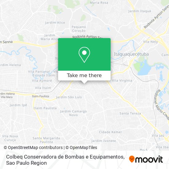 Colbeq Conservadora de Bombas e Equipamentos map