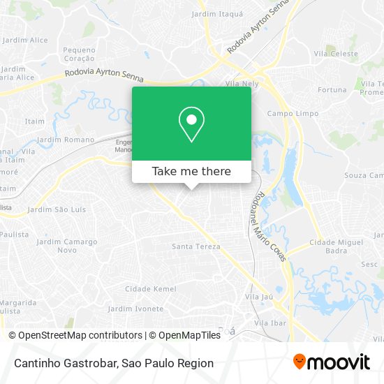 Cantinho Gastrobar map