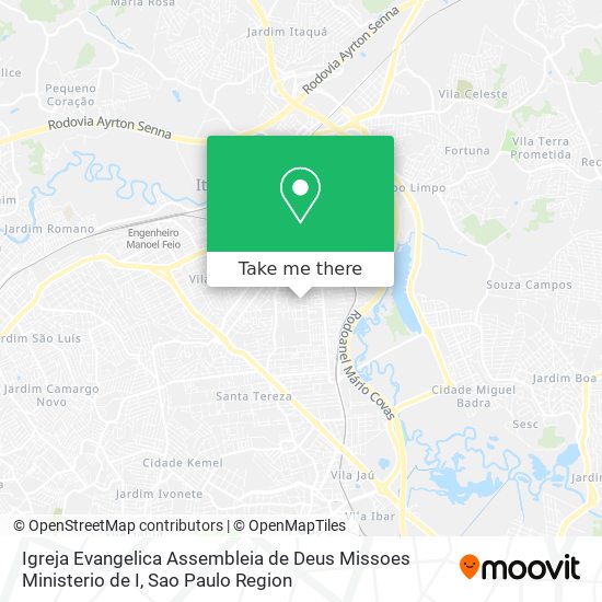 Igreja Evangelica Assembleia de Deus Missoes Ministerio de I map