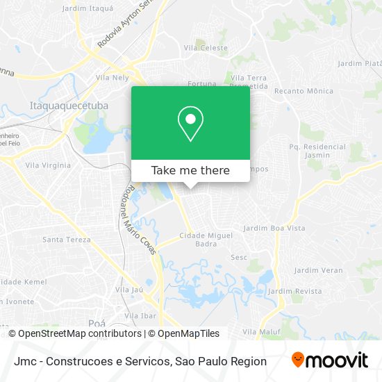 Mapa Jmc - Construcoes e Servicos
