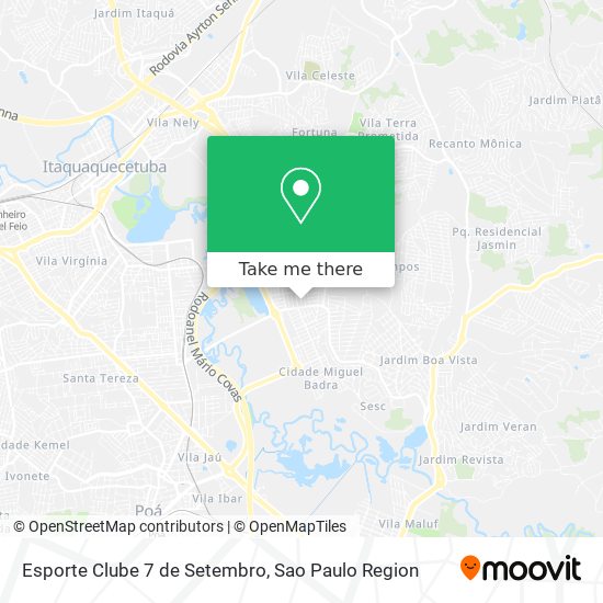 Esporte Clube 7 de Setembro map