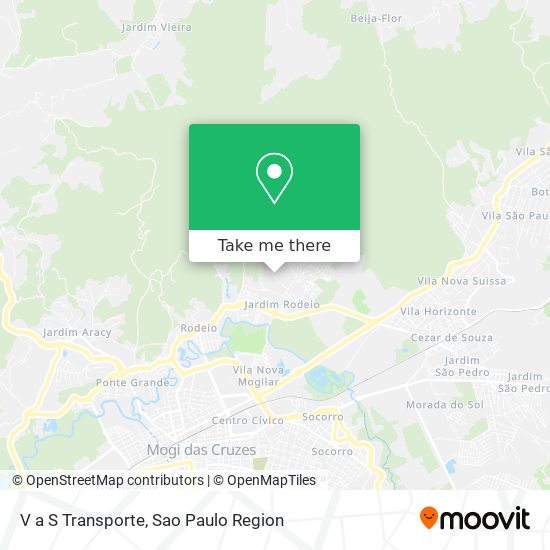 V a S Transporte map