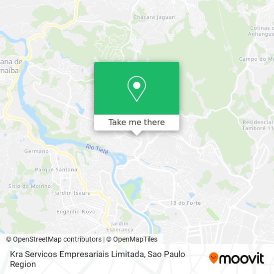Kra Servicos Empresariais Limitada map