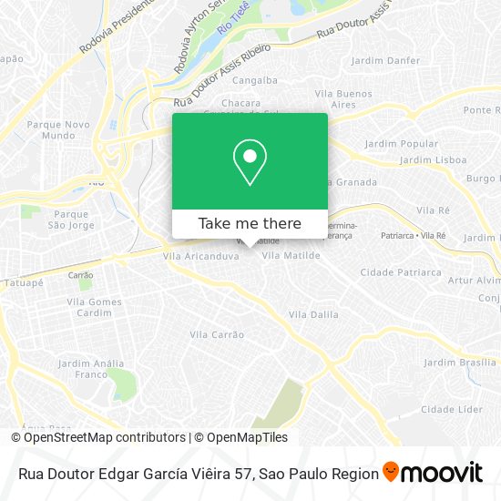 Rua Doutor Edgar García Viêira 57 map