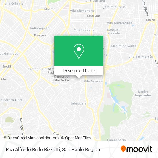 Rua Alfredo Rullo Rizzotti map