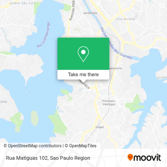 Rua Matiguas 102 map