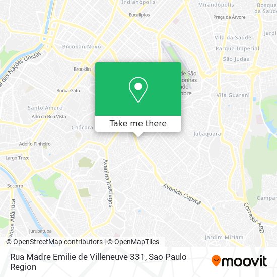 Rua Madre Emilie de Villeneuve 331 map