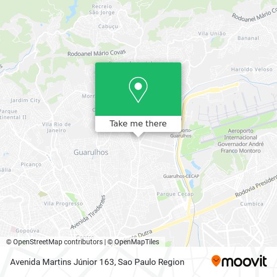 Avenida Martins Júnior 163 map