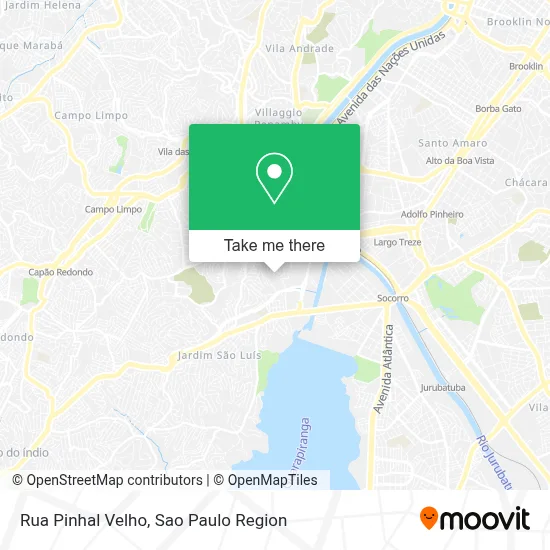 Rua Pinhal Velho map