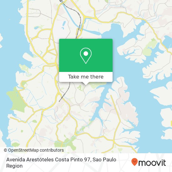 Mapa Avenida Arestóteles Costa Pinto 97