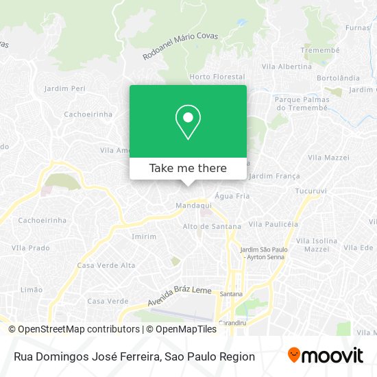 Rua Domingos José Ferreira map