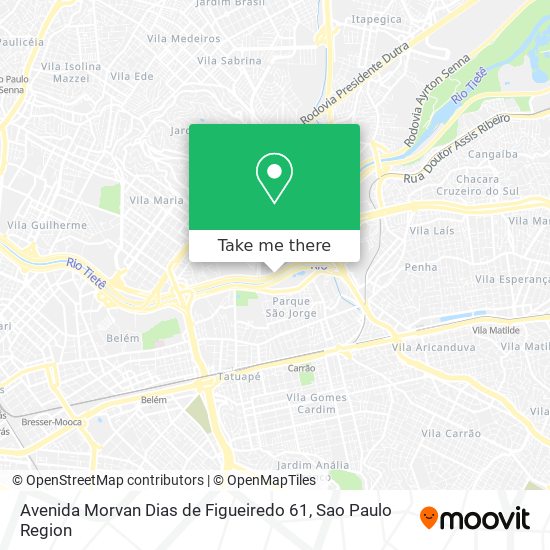 Avenida Morvan Dias de Figueiredo 61 map