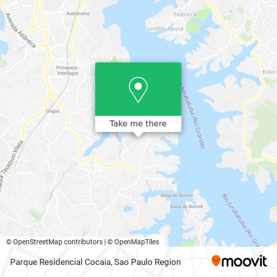 Mapa Parque Residencial Cocaia