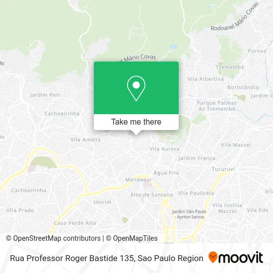 Rua Professor Roger Bastide 135 map