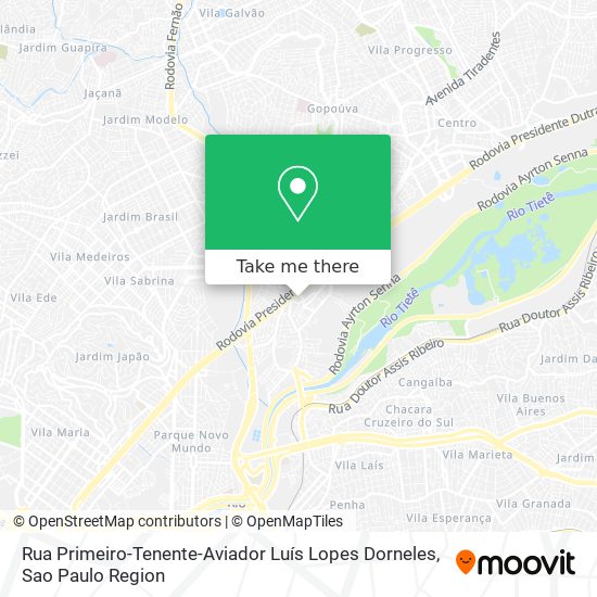 Rua Primeiro-Tenente-Aviador Luís Lopes Dorneles map