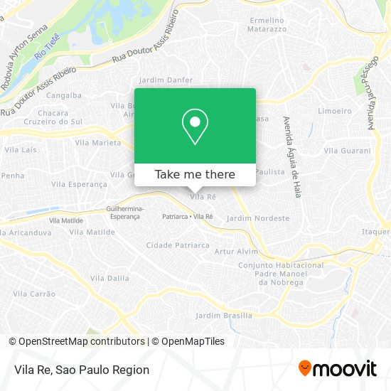 Vila Re map