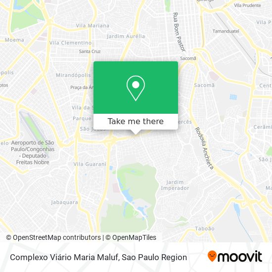 Complexo Viário Maria Maluf map