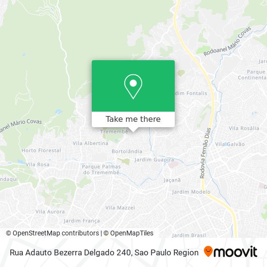 Mapa Rua Adauto Bezerra Delgado 240