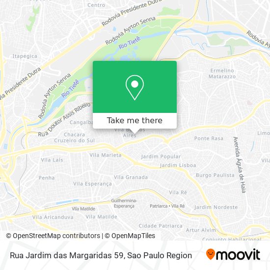 Rua Jardim das Margaridas 59 map