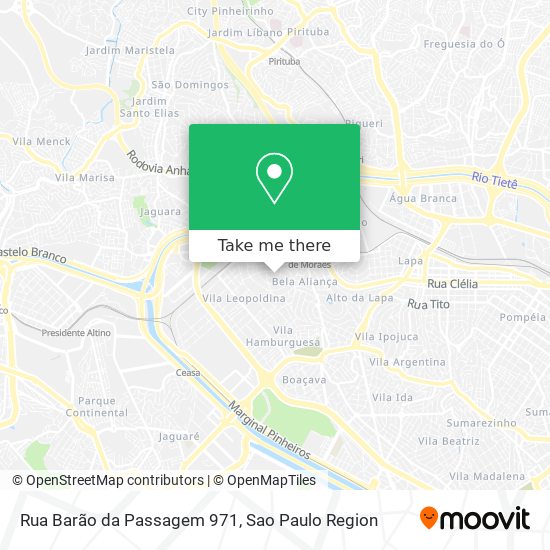 Rua Barão da Passagem 971 map