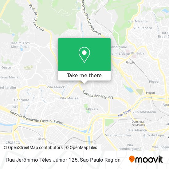 Rua Jerônimo Téles Júnior 125 map