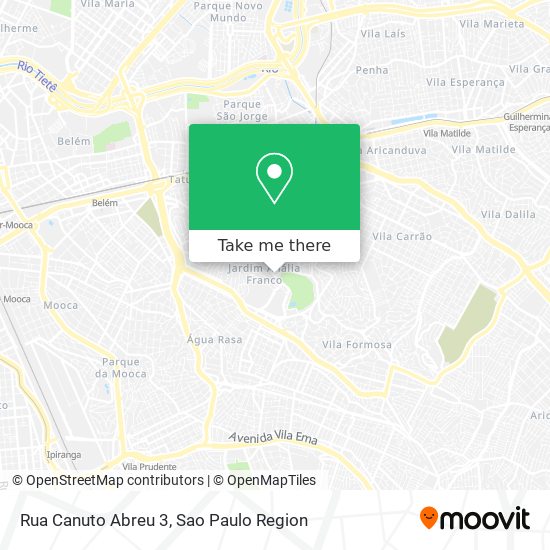 Mapa Rua Canuto Abreu 3