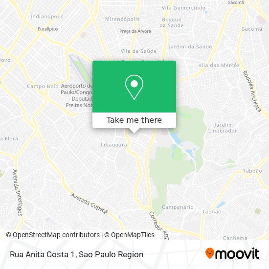 Rua Anita Costa 1 map