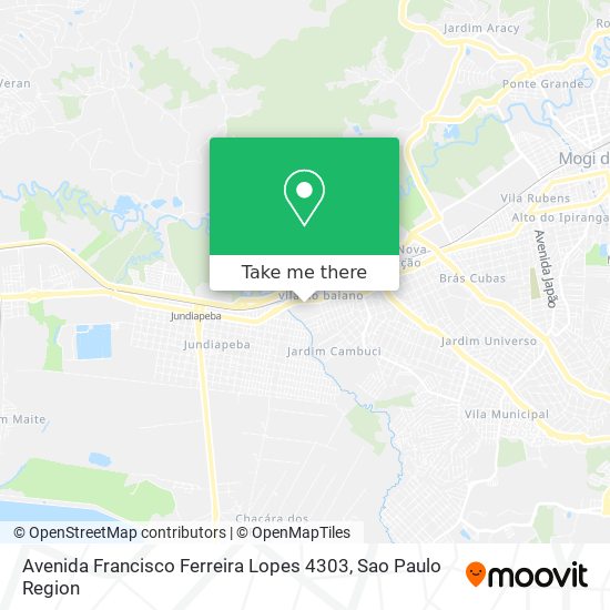 Avenida Francisco Ferreira Lopes 4303 map