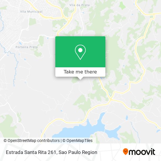 Estrada Santa Rita 261 map