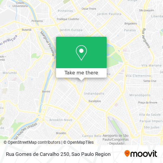 Rua Gomes de Carvalho 250 map