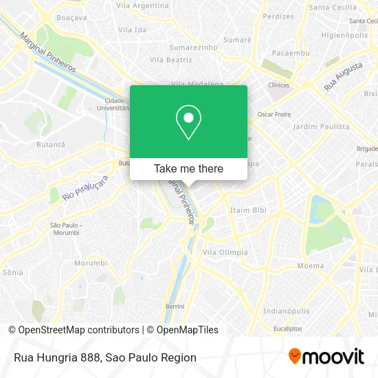 Rua Hungria 888 map