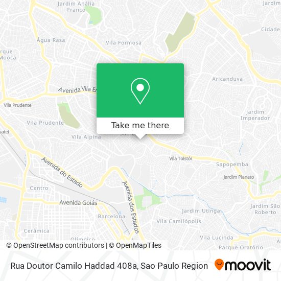 Rua Doutor Camilo Haddad 408a map