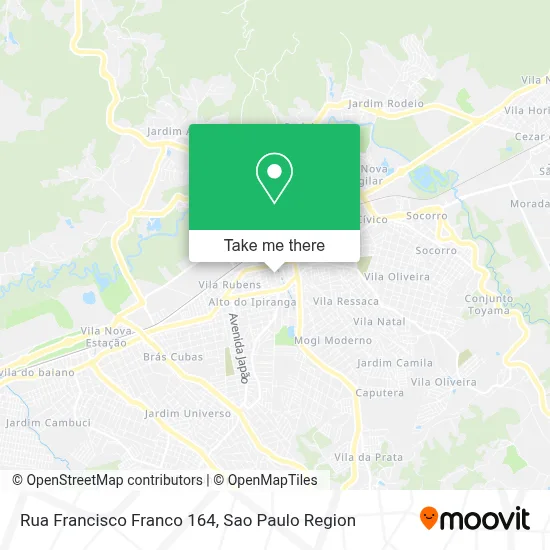 Rua Francisco Franco 164 map