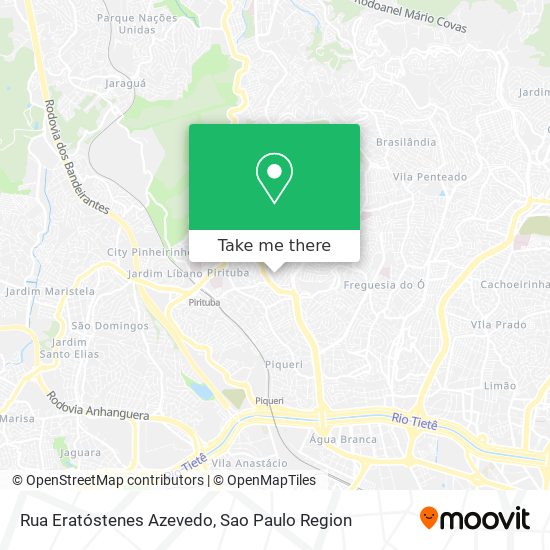 Rua Eratóstenes Azevedo map