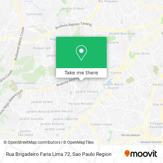 Rua Brigadeiro Faria Lima 72 map