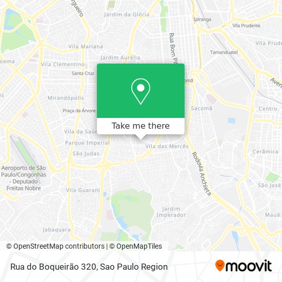 Mapa Rua do Boqueirão 320