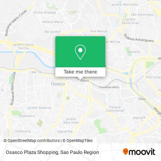 Mapa Osasco Plaza Shopping