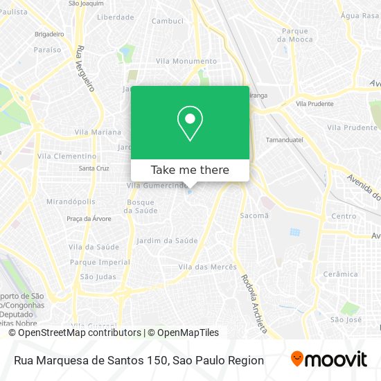 Rua Marquesa de Santos 150 map