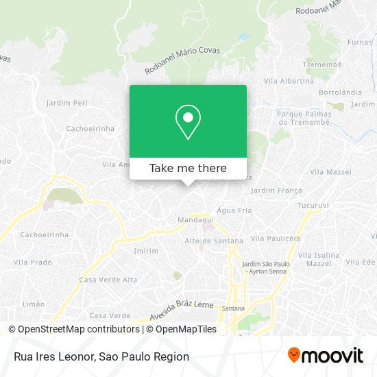 Rua Ires Leonor map