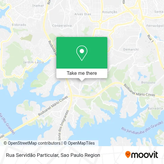 Rua Servidão Particular map