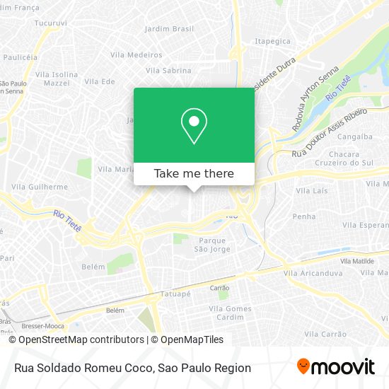 Rua Soldado Romeu Coco map
